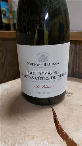 Burgundsko Hautes Côtes de Nuits Nuiton-Beaunoy Le Prieuré 2020
