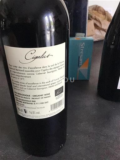 Languedoc-Roussillon Pays d'Oc Cigalus 2021