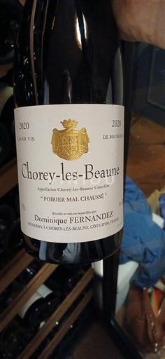 Bourgondië Chorey-lès-Beaune Dominique Fernandez Poirier Mal Chaussé 2020