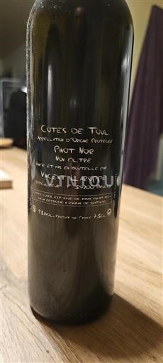 Lorraine Côtes-de-toul Vincent Laroppe Non Filtré 2019