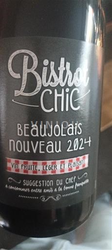 Beaujolais Beaujolais Nouveau Bistrot Chic 2024