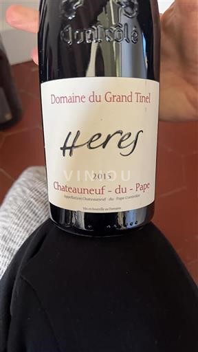 Valle del Rodano Châteauneuf-du-Pape Domaine Grand Tinel Heres 2015