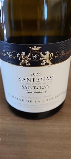 Bourgogne Santenay Grand Cru Domaine La Choupette Saint-Jean 2023