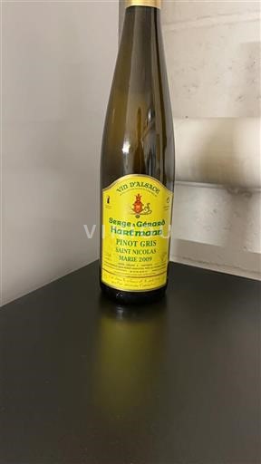 Alsace Serge & Gérard Hartmann Saint Nicolas 2009