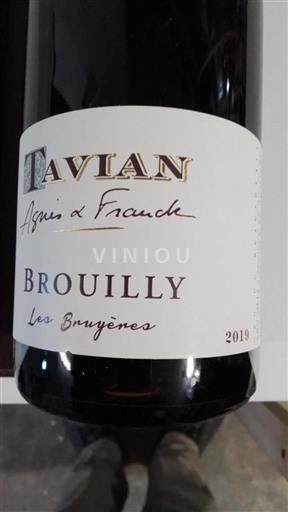 Beaujolais Brouilly Tavian Les Bruyères 2019