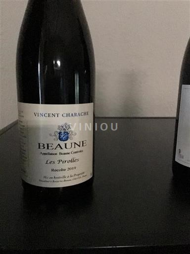 Bourgogne Beaune Vincent Charache Les Pirolles 2019