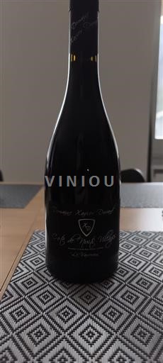 Vin Rouge sec Le Vaucrain Xavier Durand 2021 France Bourgogne Côte de nuits villages AOC Grand Cru