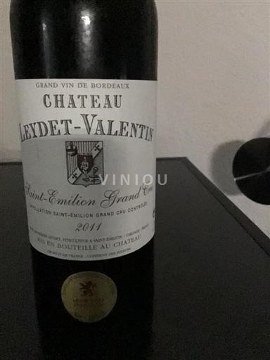 Bordeaux Saint-Émilion Grand Cru Grand Cru Château Leydetvalentin 2011