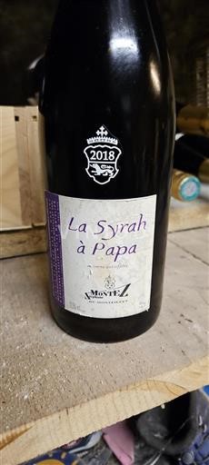 Rhônevallei Niet gespecificeerd Domaine Monteillet La Syrah à Papa 2018
