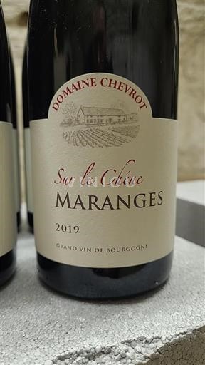 Burgundija Maranges Grand Cru Domaine Chevrot Sur le Chêne 2019