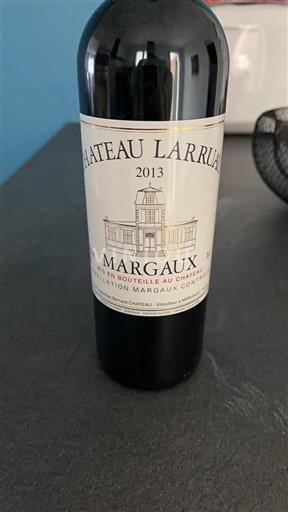 Bordeaux Margaux Grand Cru Château Larruau 2013