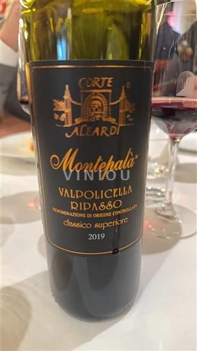 Veneto Valpolicella Ripasso Corte Aleardi Montepalà 2019