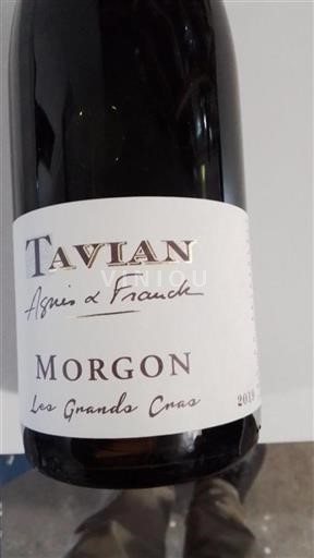 Vin Rouge sec Les Grands Cras Tavian 2019 France Beaujolais Morgon