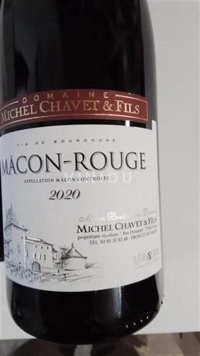 Bourgogne Mâcon og mâcon-landsbyer Michel Chavet & Fils 2020