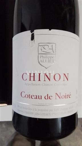 Loirevallei Chinon Philippe Alliet Coteau de Noiré 2019