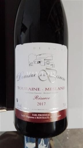 Valle della Loira Touraine-Mesland Domaine La Besnerie Réserve 2017