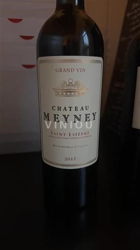 Bordeaux Saint-Estèphe Château Meyney Grand Vin 2017