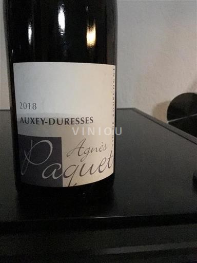 Bourgogne Auxey-Duresses Agnes Paquet 2018