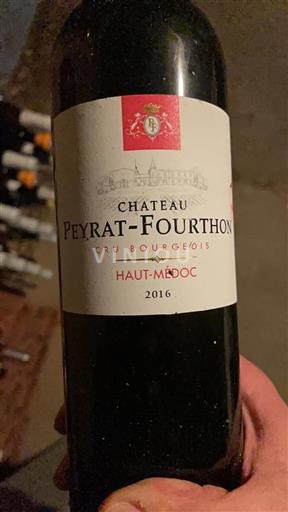 Bordeaux Haut-Médoc Cru Bourgeois Château Peyratfourthon 2016