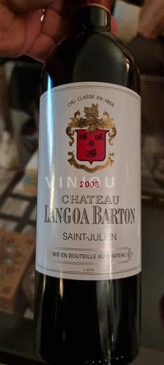 Bordeaux Saint-Julien Grand Cru Château Langoa Barton 2003