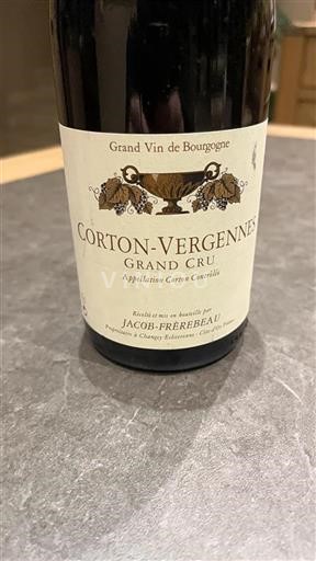 Burgundy Corton Grand Cru Jacob Frerebeau 2017