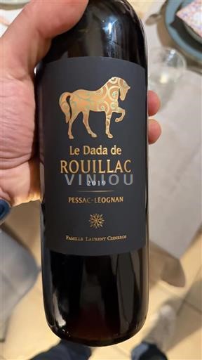 Burdeos Pessac-Léognan Château Rouillac Le Dada de Rouillac 2019