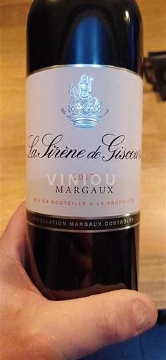 Bordeaux Margaux Château Giscours La Sirène de Giscours 2017