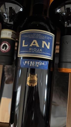 La Rioja Rioja Lan Reserva 2018