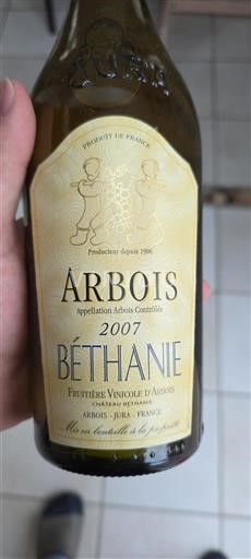 Jura Arbois Bethanie 2007