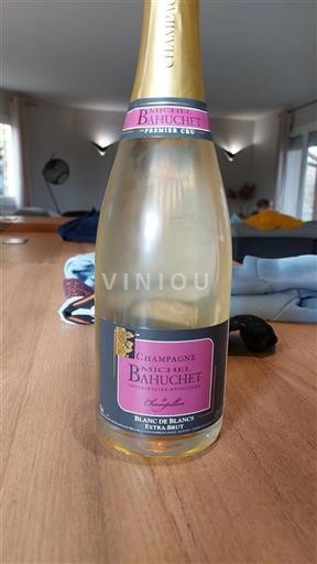 Champagne Šampanské Premier Cru Michel Bahuchet Blanc de Blancs Extra-Brut Neročník