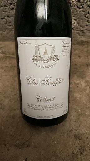 Bourgondië Irancy Grand Cru Clos Soufflot Colinot 2022