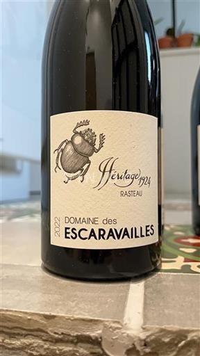 Vallée du Rhône Rasteau Domaine Des Escaravailles Héritage 1924 2022