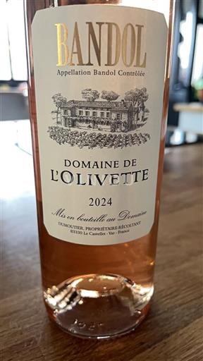 Provence Bandol Domaine L'olivette 2024