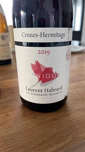 Vale do Ródano Crozes-Hermitage Domaine Laurent Habrard 2019