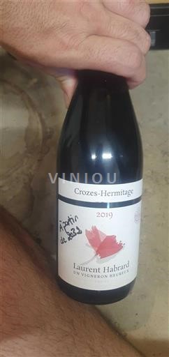 Rhônen laakso Crozes-Hermitage Domaine Laurent Habrard 2019