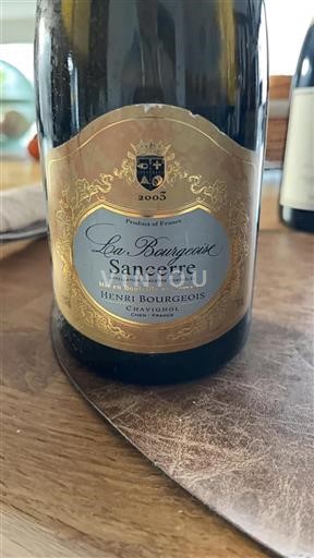 Vallée de la Loire Sancerre Domaine Henri Bourgeois La Bourgeoise 2003