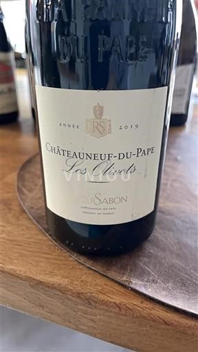 Rhône-dalen Châteauneuf-du-Pape Roger Sabon Les Olivets 2019