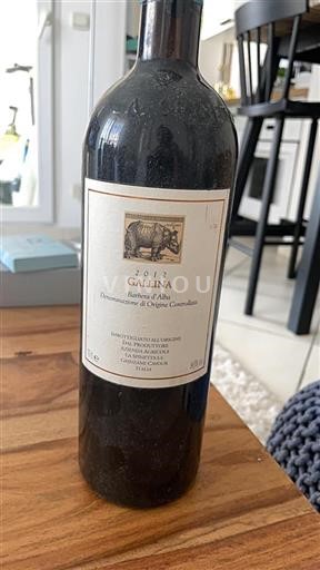 Piemonte Barbera d'Alba La Spinetta Gallina 2012