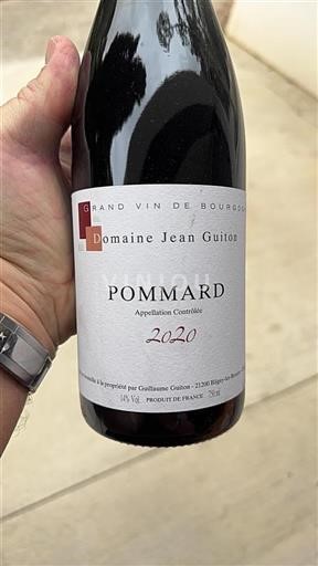 Burgundy Pommard Domaine Jean Guiton 2020