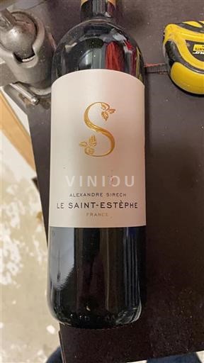 Bordeaux Saint-Estèphe Alexandre Sirech Le Saint-Estèphe 2016