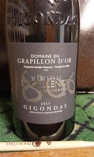 Rhônevallei Gigondas Domaine Grapillon Or Excellence 2015