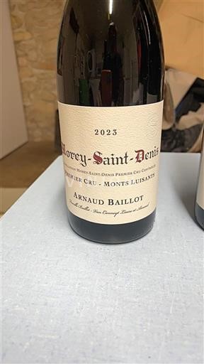 Burgundsko Morey-saint-denis Premier Cru Arnaud Baillot Monts Luisants 2023