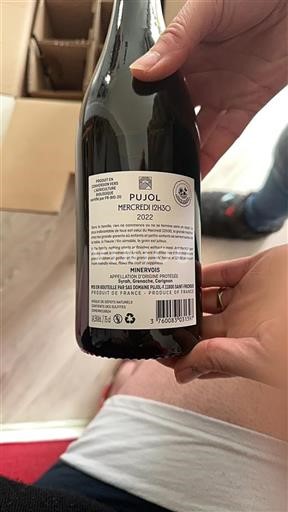 Languedoc Minervois Domaine Pujol Mercredi 12h30 2022