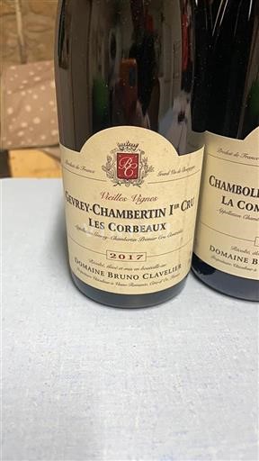 Bourgogne Premier Cru Bruno Clavelier Les Corbeaux 2017