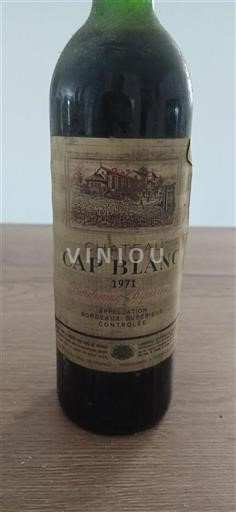Bordeaux Bordeaux Supérieur Château Capblanc 1971
