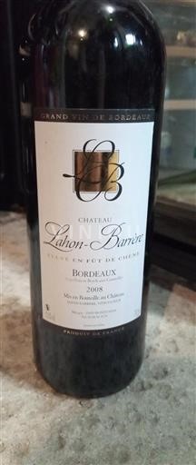 Bordeaux Lahonbarrère 2008