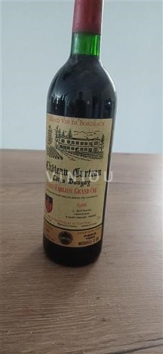 Burdeos Saint-Émilion Gran Cru Grand Cru Château Carteau Côtes Daugay 1986