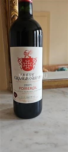 Bordeaux Pomerol Château Grangeneuve 2021