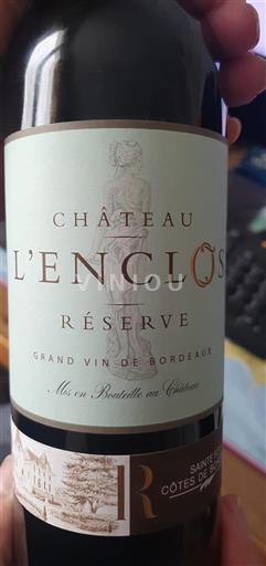 Bordeaux Côtes-de-Bordeaux L’enclos Réserve 2017