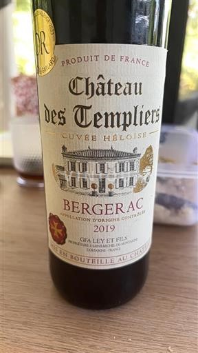 Sydvestfrankrig Bergerac Château Des Templiers Héloïse 2019